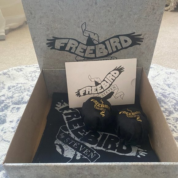 Freebird, Style Crue, Size 5, Black and Brown, Handmade Leather Boots - Picture 2 of 7